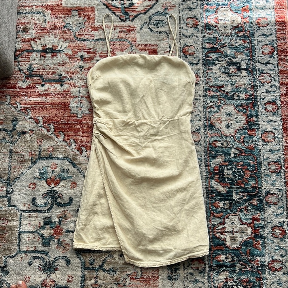 Zara Linen Blend Dress